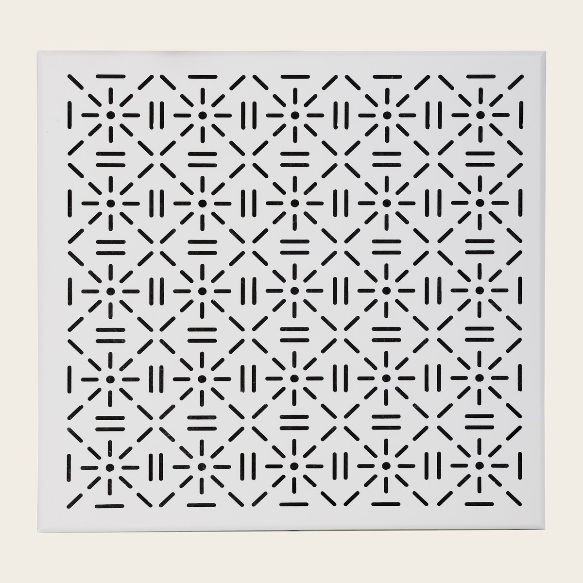 30×30 beyaz alüminyum güneş desen Clip-in panel
