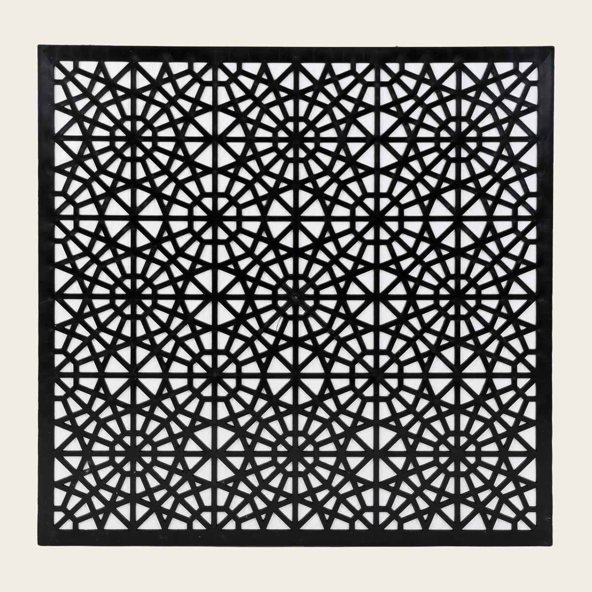 30×30 siyah Selçuklu desen dekoratif asma tavan plakası